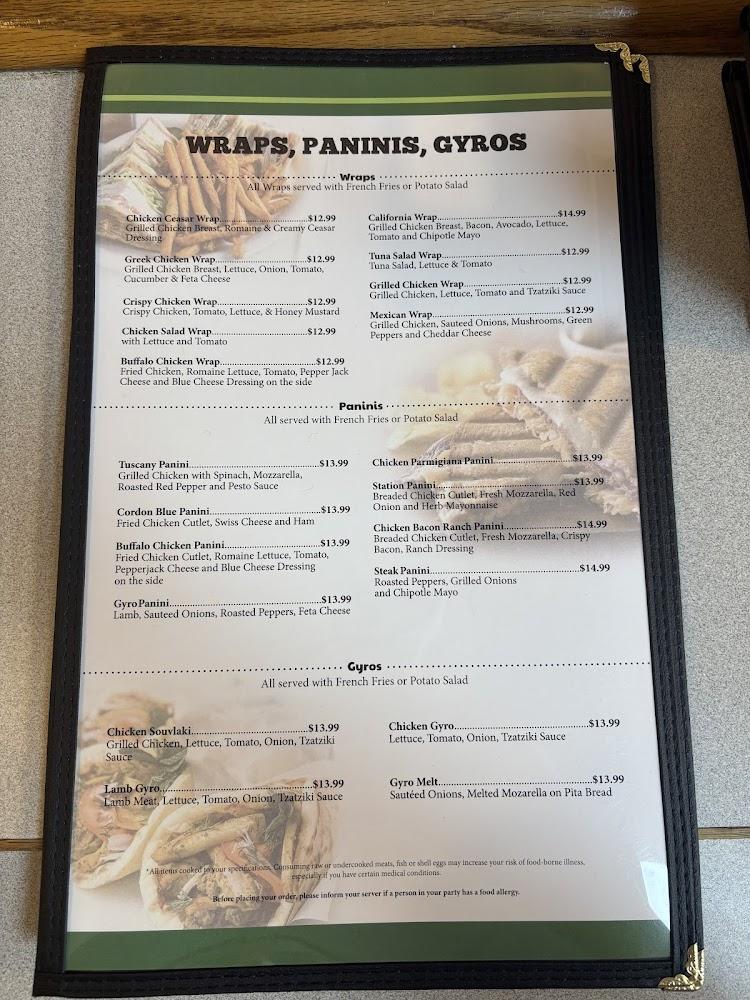 Sunnyside Diner Menu image 3